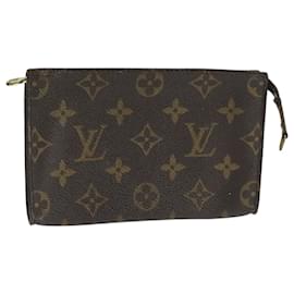 Louis Vuitton-LOUIS VUITTON Monogram Bucket PM Accessory Pouch LV Auth fm4185-Monogram