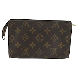 Louis Vuitton-LOUIS VUITTON Monogram Bucket PM Accessory Pouch LV Auth fm4185-Monogram