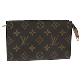 Louis Vuitton-LOUIS VUITTON Monogram Bucket PM Accessory Pouch LV Auth 104867-Monogram