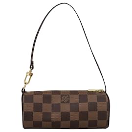 Louis Vuitton-LOUIS VUITTON Damier Ebene Papillon Pouch LV Auth 106554-Other