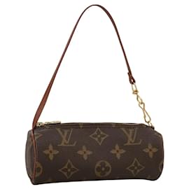 Louis Vuitton-LOUIS VUITTON Monogram Papillon Pouch LV Auth 105341-Monogram