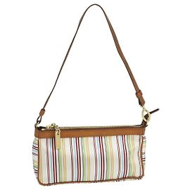 BALLY Accessory Pouch Nylon White Auth ti2505 White