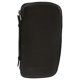 Louis Vuitton-LOUIS VUITTON Taiga Organizer Atoll Travel Case Grizzly M30658 LV Auth 105329-Brown