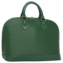 Louis Vuitton-LOUIS VUITTON Epi Alma Hand Bag Borneo Green M52144 LV Auth 105233-Other