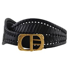 Dior Leder Gürtel Schwarz