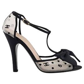 Chanel Black heels Black