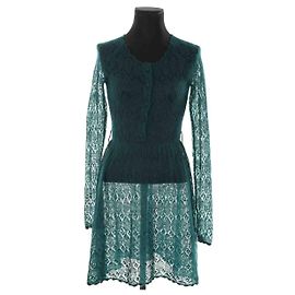 Manoush Grünes Wollkleid Grün