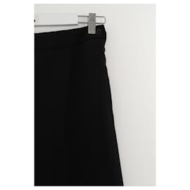 Chanel-Black wide pants-Black