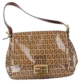 Fendi-Sac porté épaule Mamma Baguette-Marron