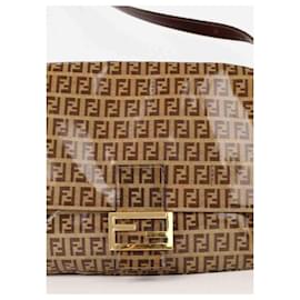 Fendi-Sac porté épaule Mamma Baguette-Marron