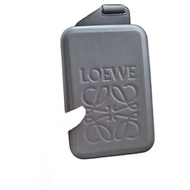 Borsa a tracolla moldata Loewe Grigio antracite