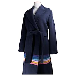 Paul Smith-Coats, Outerwear-Blue,Multiple colors