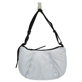 Bolsa de Ombro Moncler SPREAD HOBO SMALL Preto Azul claro