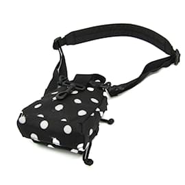 Balenciaga-Balenciaga Mini Backpack Type Spray Dot 656060-Black,White