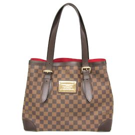 Bolso de Hombro Louis Vuitton Damier Hampstead MM Damier ebene