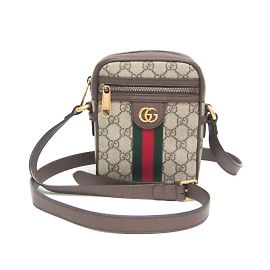 Sac à épaule Gucci Ophidia GG Small Marron Beige