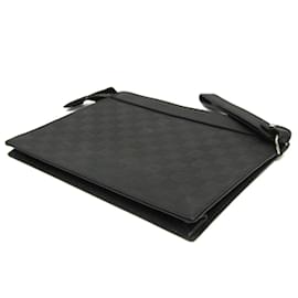 Louis Vuitton-Pochette Stand Damier Infini Louis Vuitton N60450-Noir