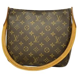 Louis Vuitton-Louis Vuitton Looping MM-Brown