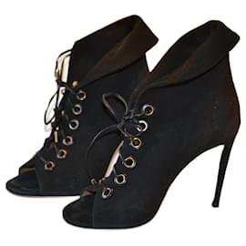 Aquazzura-ankle boots-Black