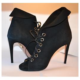 Aquazzura-ankle boots-Black