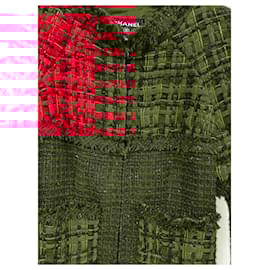 Chanel-12K$ Runway Ribbon Tweed Dress 38 FR-Multiple colors