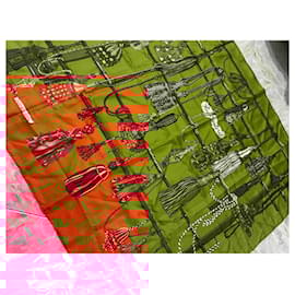 Hermès-Hermès scarf-Orange