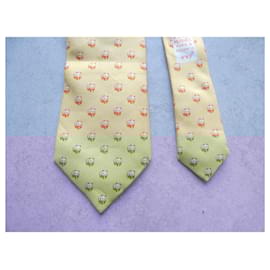 Hermès-new hermès tie panda limited edition-Yellow