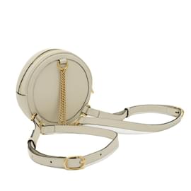 Gucci-Gucci O'Dea Shelly Line Shoulder Bag-White
