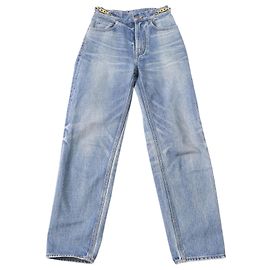 Céline Celine Margaret Jeans Indigo Denim Pants Blue