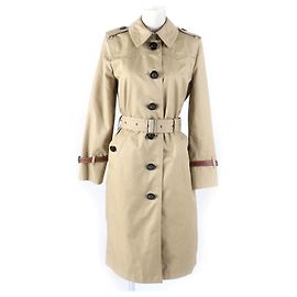 Trench coat in cotone e poliestere per donne COACH Beige