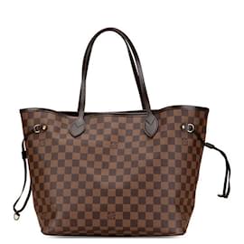 Louis Vuitton-Louis Vuitton Damier Neverfull MM Tote Bag N41358-Brown