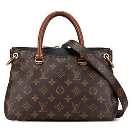 Louis Vuitton Monogram Pallas BB Handbag M42960 Brown