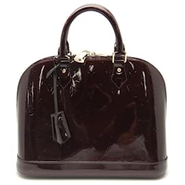 Louis Vuitton-Louis Vuitton Vernis Alma PM Handbag Amarante-Purple