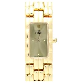 Fendi-Fendi Stainless Steel Quartz Orologi Watch 670L-Silvery