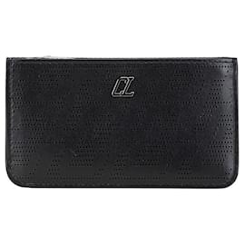 Christian Louboutin-Christian Louboutin Leather Coin Case-Black