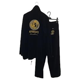 Versace-Versace Vintage Medusa Logo Velour Tracksuit-Other