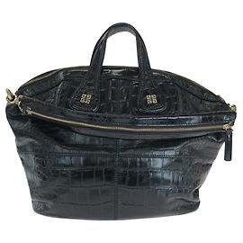 Givenchy Nightingale Leather 2way Bag Black
