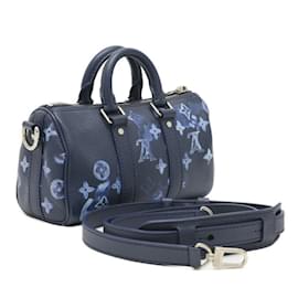 Louis Vuitton-Louis Vuitton Monogram Watercolor Keepall XS Bag-Blue