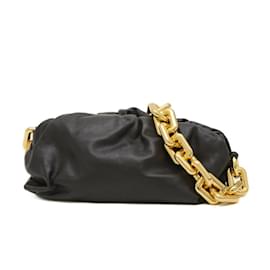 Bottega Veneta-Bottega Veneta The Chain Pouch Bag-Brown