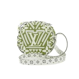Louis Vuitton-Pochete Crafty Monogram Gigante Louis Vuitton-Branco,Vermelho