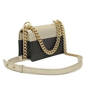 Chanel-Chanel Boy 20 Chain Shoulder Bag-Black