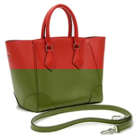 Louis Vuitton-Bolsa Louis Vuitton Epi Phoenix PM em Coquelicot-Vermelho