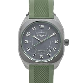 Hermès-Hermes H08 Men's Watch-Brown,Green