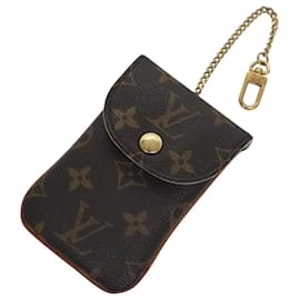 Louis Vuitton-LOUIS VUITTON Monogram Etui Telephonne MM Cell Phone Case M66546 LV Auth 106555-Monogram