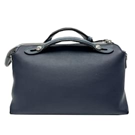Fendi-Sac à main en cuir bleu Fendi By the Way Medium-Bleu