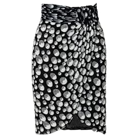 Autre Marque-Mila Schön Beaded Skirt-Black