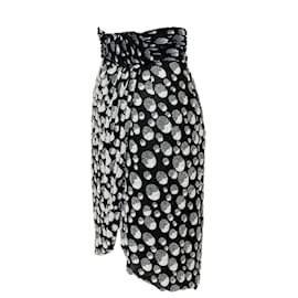 Autre Marque-Mila Schön Beaded Skirt-Black