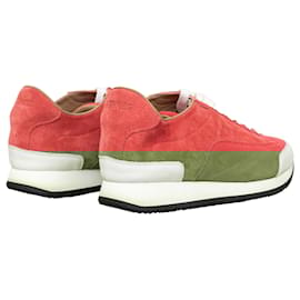 Hermès-Hermès H Logo Low-cut Sneakers-Pink