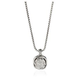 David Yurman Labyrinth Diamantanhänger aus Sterlingsilber 0,3 CTW Andere
