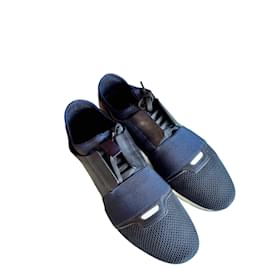 Balenciaga-Elástico ajustável-Azul marinho